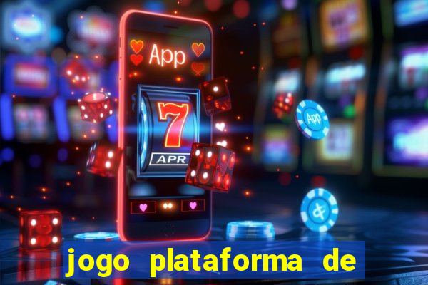 jogo plataforma de 3 reais